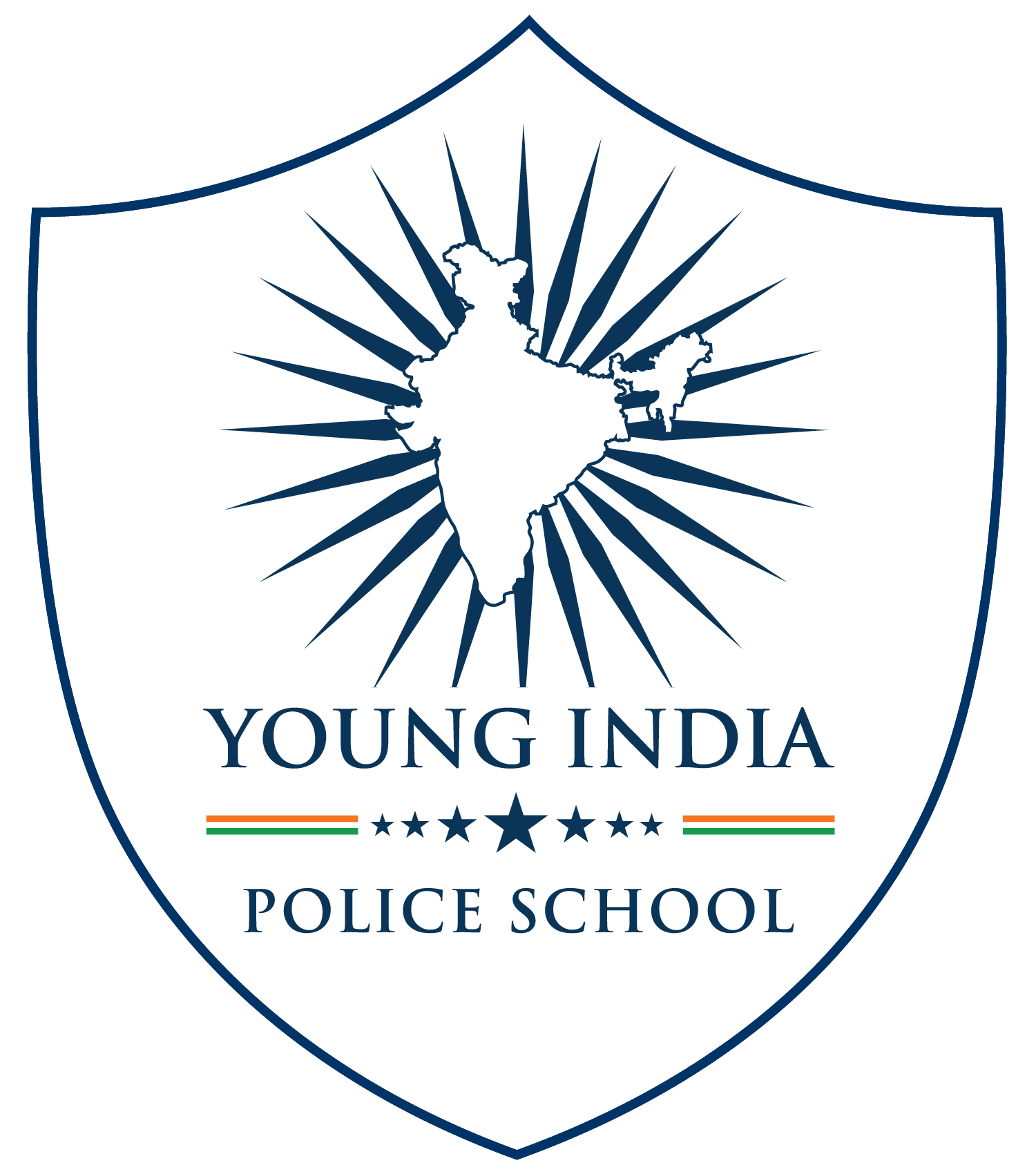 Young India Police School Logo